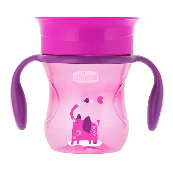 Chicco Tazza Perfect360 Rosa 12 Mesi+ 1 Pezzo