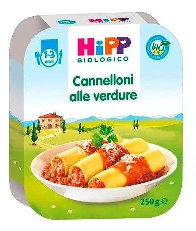 Hipp Bio Cannelloni Alle Verdure 250g 1Anno+
