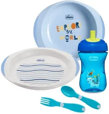 Chicco Set Pappa 12 Mesi+ Boy