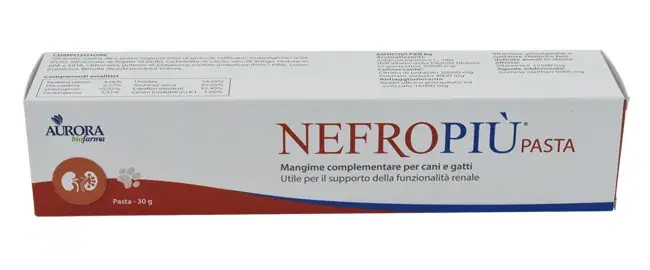 Nefropiù Pasta Mangime Complementare Cani e Gatti Siringa 30 g