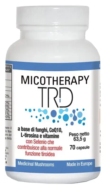 Micotherapy TRD Integratore Tiroide 70 Capsule