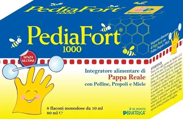 Pediafort 1000 Junior 8 Flaconcini