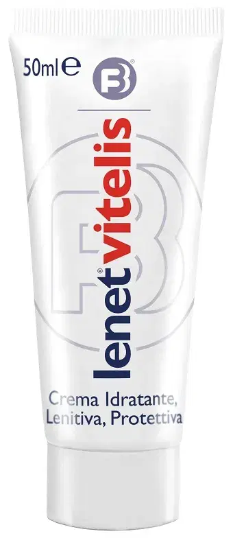 Lenet Vitelis Crema Idratante Nutriente per Pelli Secche 50 g
