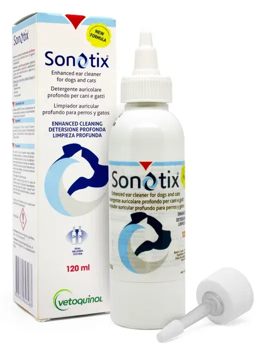 Sonotix Detergente Auricolare Cani Gatti 120ml