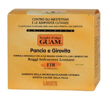 Guam Fir Fanghi D'alga Pancia e Girovita per gli Inestetismi Localizzati 500 G