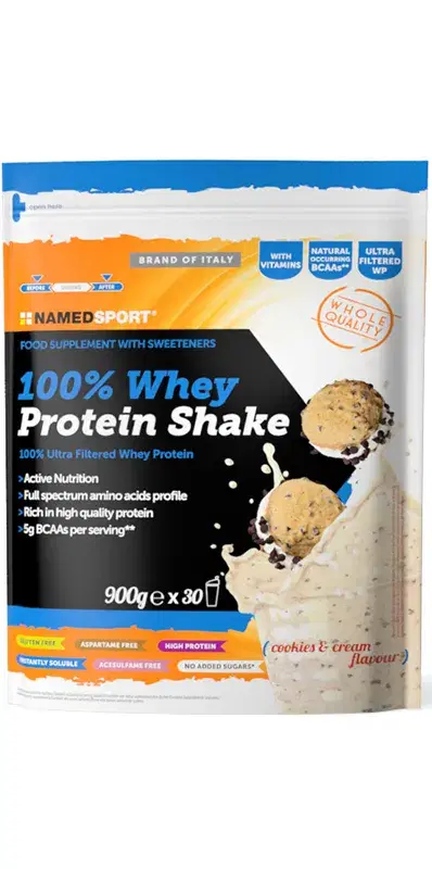 Named Sport 100% Whey Protein Shake Cookies & Cream 900g