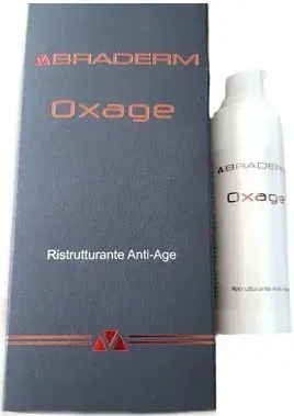 Braderm Oxage Crema Anti-età Giorno e Notte con Acido Ialuronico 30 ml