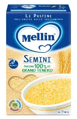 Mellin Le Pastine Semini Pasta Per Bambini 320 g