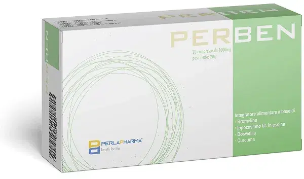 Perben Integratore per il Benessere Digestivo 20 Compresse