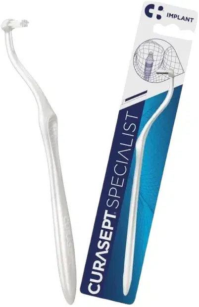 Curasept Specialist Spazzolino Implant Igiene Protesi su Impianti 1Pezzo