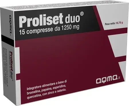 Proliset Duo Integratore Alimentare ad Azione Antiossidante 15 compresse