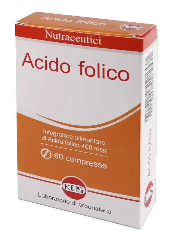 Kos Acido Folico 400mcg 60 Compresse