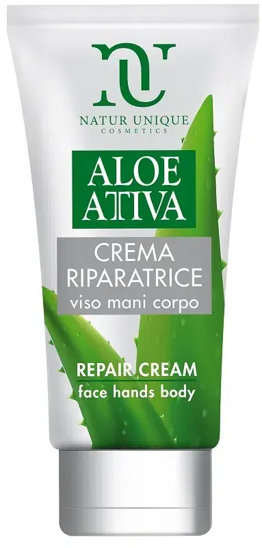 Natur Unique Aloe Attiva Crema Riparatrice Viso Mani Corpo 150ml