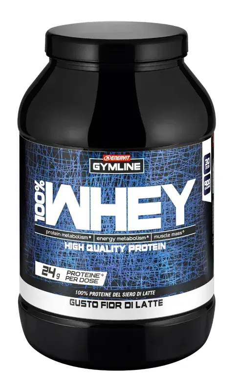 Enervit Gymline Muscle 100% Whey Protein Concentrate Fior Di Latte Integratore P