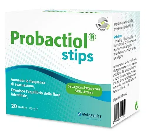 Probactiol Stips Integratore Transito Intestinale 20 Bustine