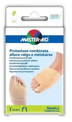 Master Aid Protezione Combinata Alluce Valgo E Metatarso 1 Pezzo