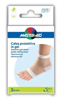 Master-aid Calza Protettiva In Gel Dolore Tallone 2 Pezzi
