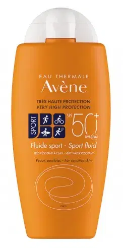 Avene Fluido Solare Sport Protezione Molto Alta 50+ Resistente all'Acqua 100 ml