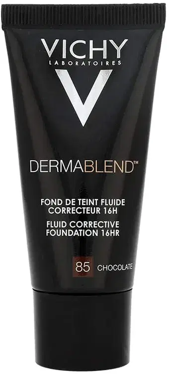 Vichy Dermablend Fondotinta Correttore Fluido SPF25 N.85 Chocolate 30 ml