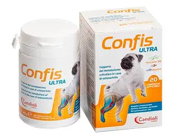 Confis Ultra Cani Supporto Metabolismo Articolare 20 Compresse