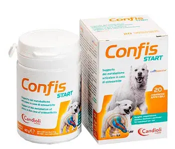 Confis Start Cani Supporto Metabolismo delle Articolazioni 20 Compresse