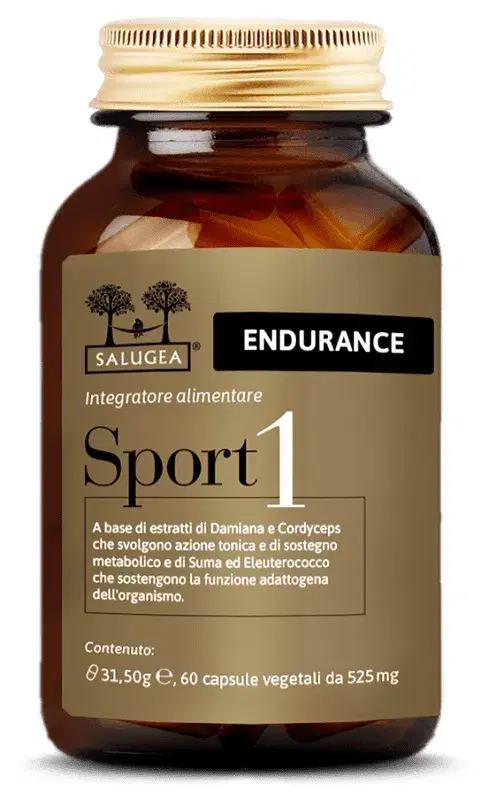 Salugea Sport1 Endurance Integratore per Sportivi 60 Capsule