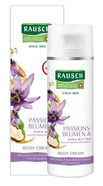 Rausch Body Cream alla Passiflora Crema Corpo Nutritiva 150 ml