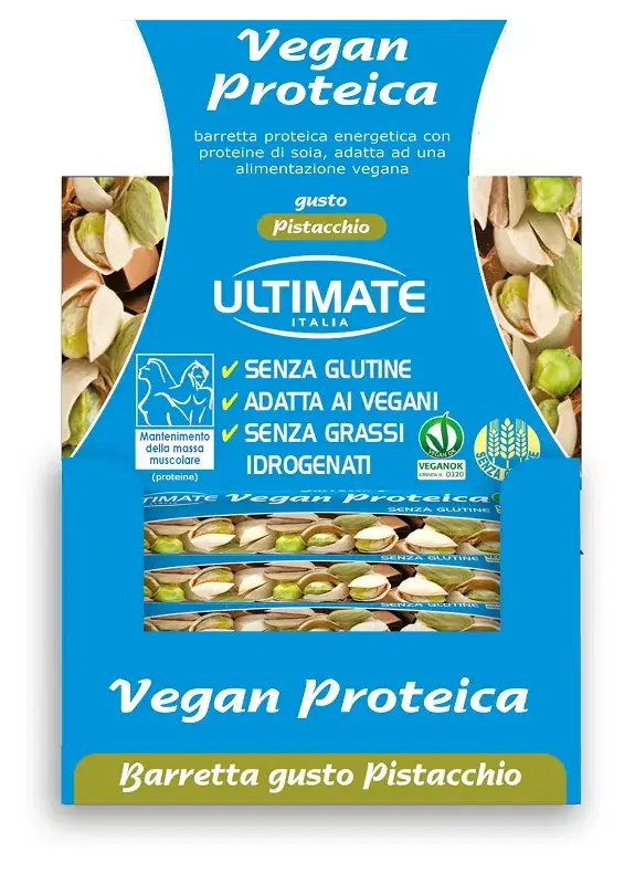 Ultimate Barretta Proteica Pistacchio 24 Pezzi