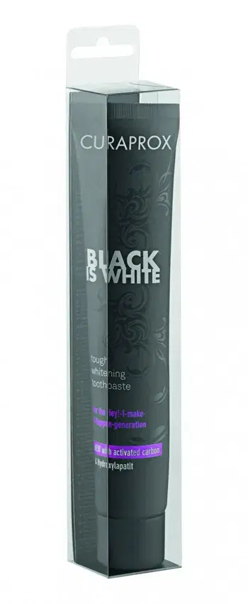 Curaprox Black Is White Dentifricio 10ml