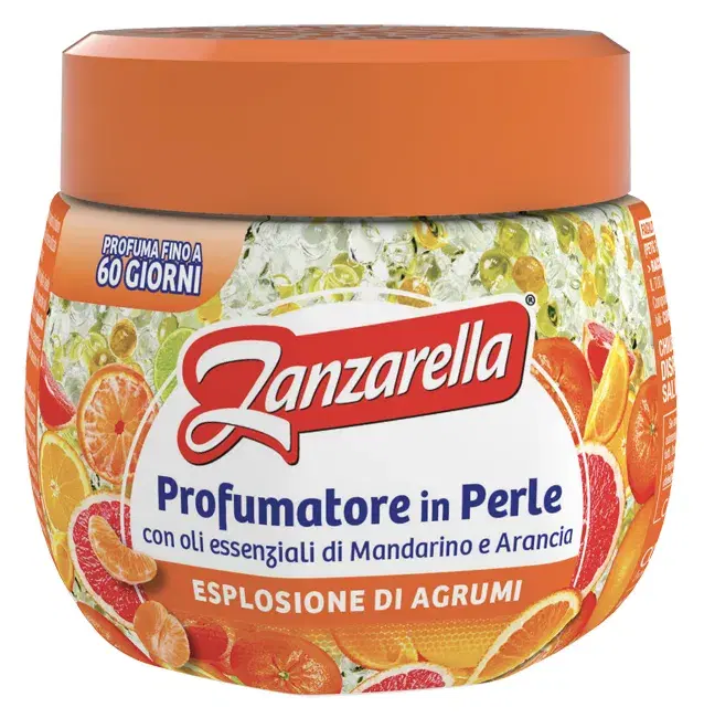 Zanzarella Ambiente Profumatore Ambiente Antizanzare  Frutta Perle 170g