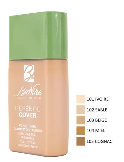 Bionike Defence Cover Fondotinta Correttore Fluido 105 Cognac 40 ml