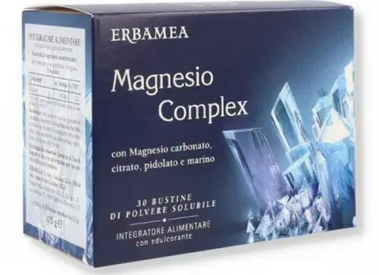 Erbamea Magnesio Complex Integratore per la Produzione di Energia 30 Bustine