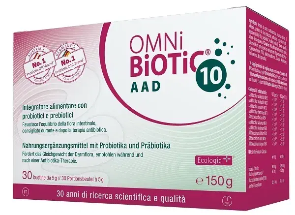 Omni Biotic 10 AAD Integratore Probiotico 30 bustine