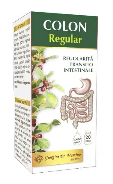 Dr. Giorgini Colon Regular Liquido Analcoolico Integratore Intestinale 200 ml