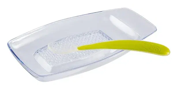 Chicco Grattugia E Cucchiaio In Silicone