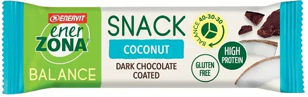 Enerzona Balance Snack Coconut Barretta Cocco e Cioccolato Fondente 33 gr.