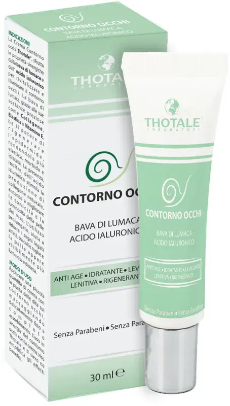 Thotale Contorno Occhi alla Bava di Lumaca per Rughe e Occhiaie