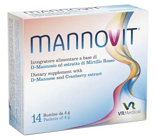 Mannovit Integratore 14 Bustine 4 g