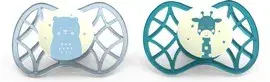 Succhietto Nuvita Air55 Simmetrico per Neonati 6+ Mesi Colore Neutro