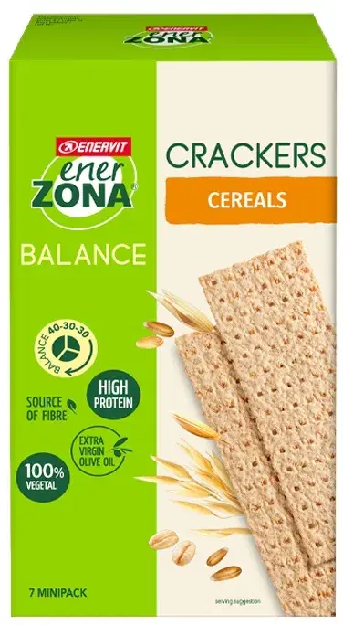 Enerzona Balance 40-30-30 Crackers Cereals 175 G