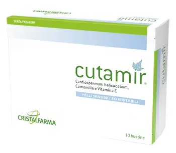 Cutamir Crema Lenitiva per Irritazioni della Pelle 10 Bustine da 5ml
