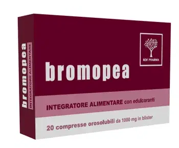 Bromopea Integratore per il Benessere dell Apparato Digerente 20 Compresse