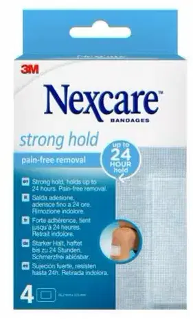 NEXCARE CER STRONG HOLD 4PZ