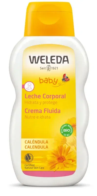 Weleda Baby Calendula Crema Fluida Nutriente Idratante 200 ml