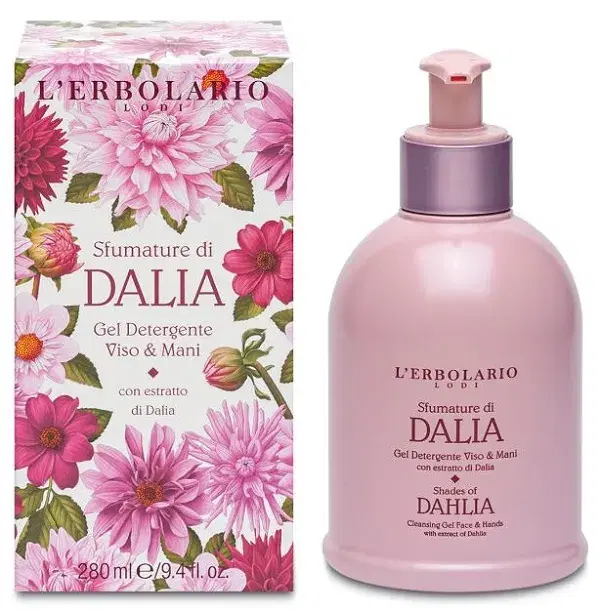 L'erbolario Sfumature Di Dalia Gel Detergente Viso-mani 280 ml