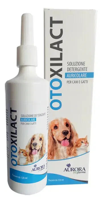 Otoxilact Detergente Auricolare Cani e Gatti 120 ml