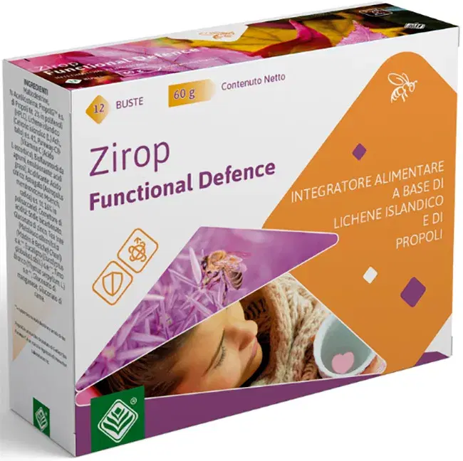Zirop Functional Defence Integratore Immunitario 12 Bustine