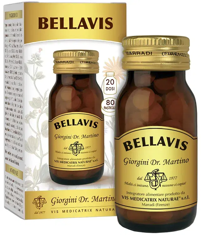 Bellavis Integratore per Vista, 80 Pastiglie
