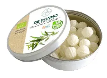Effecandy Caramelle Bio All'Eucalipto Senza Glutine Per Il Mal Di Gola 50 g