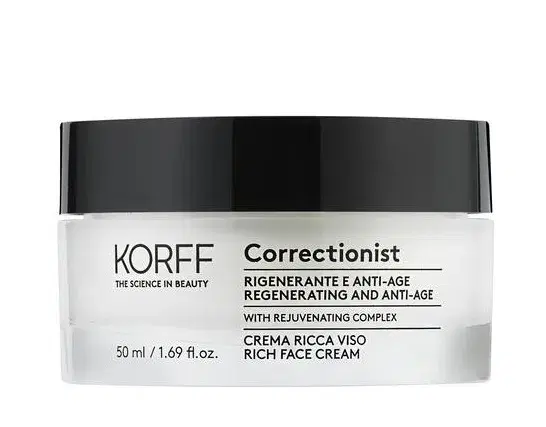 Korff Correctionist Crema Viso Ricca Antirughe Rigenerante 50 ml
